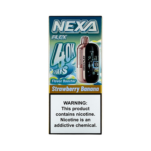 NEXA Flex 40000 - Strawberry Banana, disposable vape