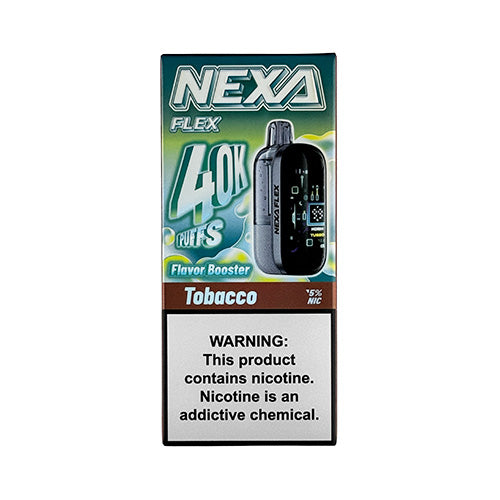 NEXA Flex 40000 - Tobacco, disposable vape
