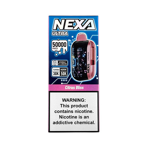 NEXA Ultra 50000 - Citrus Bliss, disposable vape