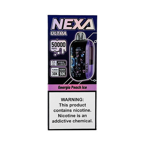 Nexa Vape Flavors 50 000 Puffs NEXA Ultra 50000 - Georgia Peach Ice Disposable - .99 Nexa Vape Flavors 50 000 Puffs NEXA Ultra 50000 - Georgia Peach Ice Disposable - .99