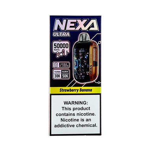 NEXA Ultra 50000 - Strawberry Banana Disposable - $15.99 - VPRSTS NEXA Ultra 50000 - Strawberry Banana Disposable - $15.99 - VPRSTS
