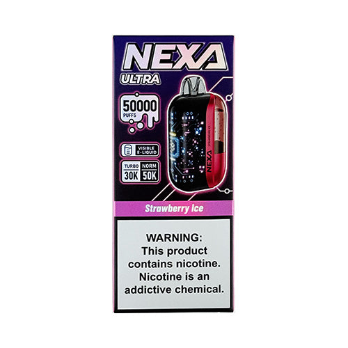 NEXA Ultra 50000 - Strawberry Ice Disposable - $15.99 - VPRSTS NEXA Ultra 50000 - Strawberry Ice Disposable - $15.99 - VPRSTS