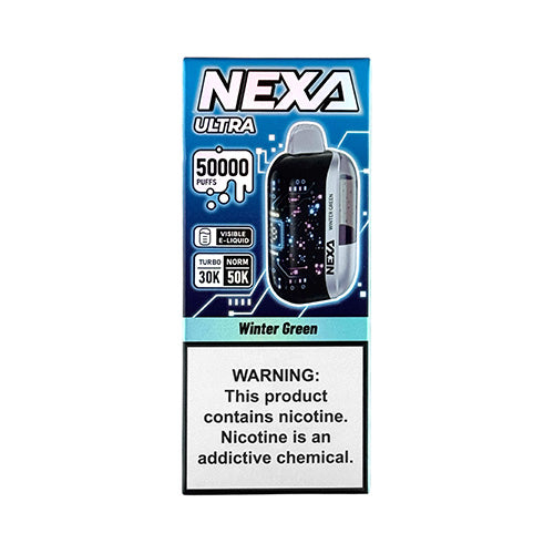 NEXA Ultra 50000 - Wintergreen, disposable vape