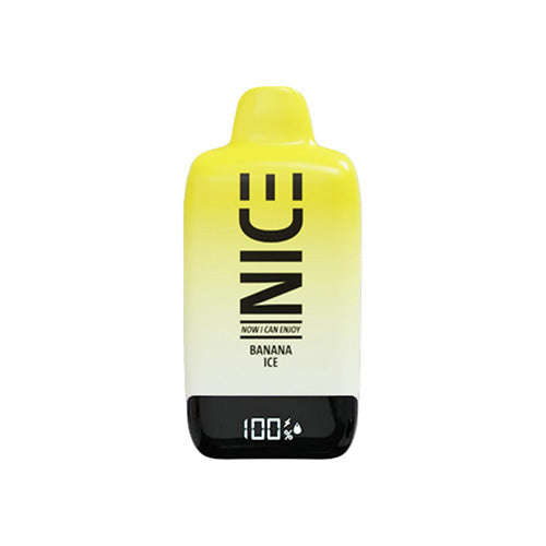 Nice - Banana Ice, disposable vape