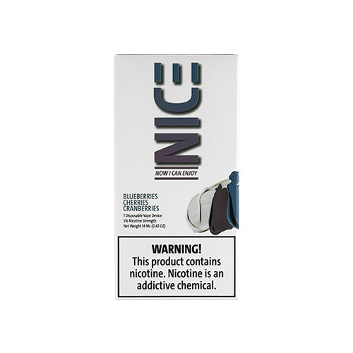 Nice - Blueberry Cherries Cranberries, disposable vape