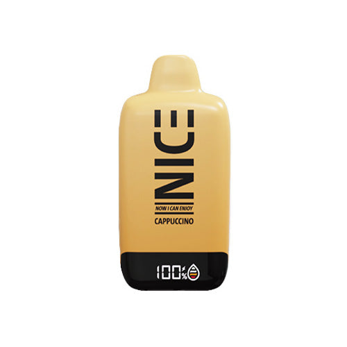 Nice - Cappuccino, disposable vape
