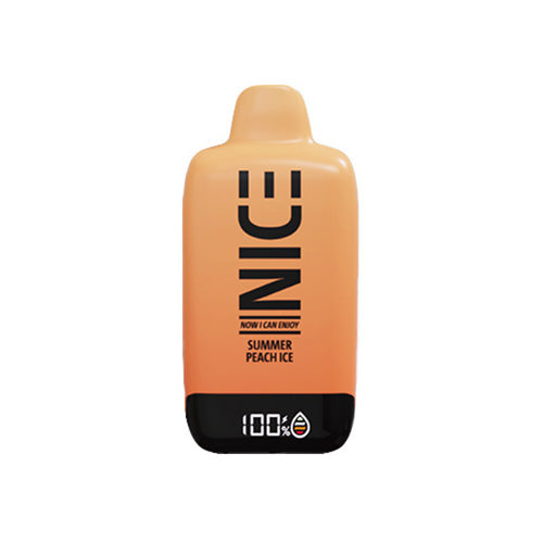 Nice - Summer Peach Ice, disposable vape