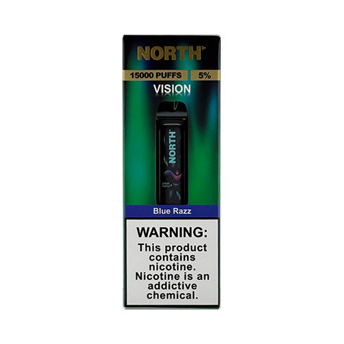 North Vision 15K - Blue Razz, disposable vape