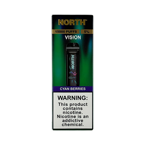 North Vision 15K - Cyan Berries, disposable vape