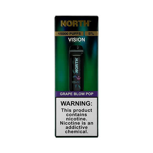 North Vision 15K - Grape Blow Pop, Disposable vape