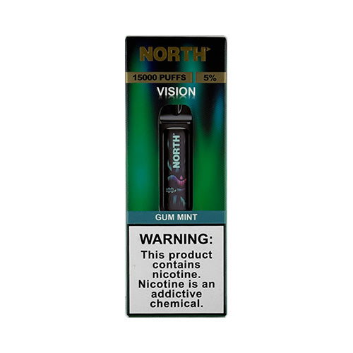 North Vision 15K - Gum Mint, disposable vape