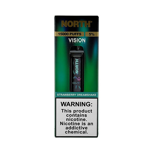 North Vision 15K - Strawberry Dreamshake, disposable vape