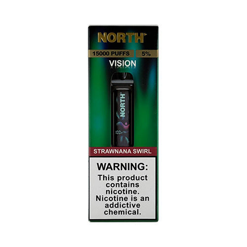 North Vision 15K - Strawnana Swirl Disposable - $14.99 - VPRSTS