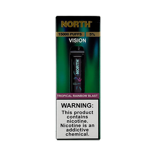 North Vision 15K - Tropical Rainbow Blast Disposable - $14.99 - VPRSTS North Vision 15K - Tropical Rainbow Blast Disposable - $14.99 - VPRSTS