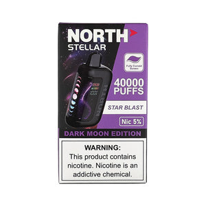 North Stellar 40K - Blue Razz Gummies, disposable vape