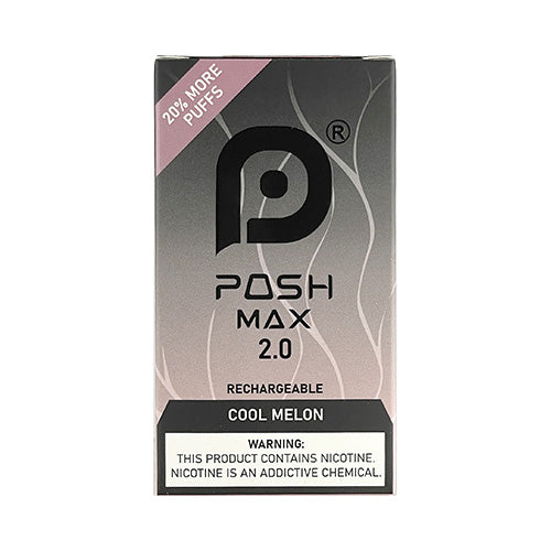 Posh Max 2.0 - Cool Melon, disposable vape