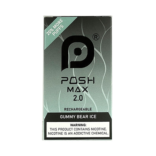 Posh Max 2.0 - Gummy Bear Ice, disposable vape