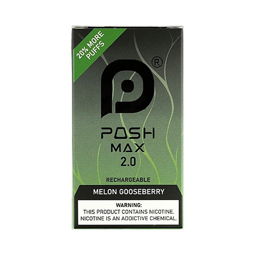 Posh Max 2.0 - Melon Gooseberry, disposable vape