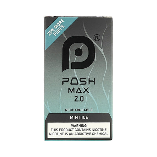 Posh Max 2.0 - Mint Ice, disposable vape