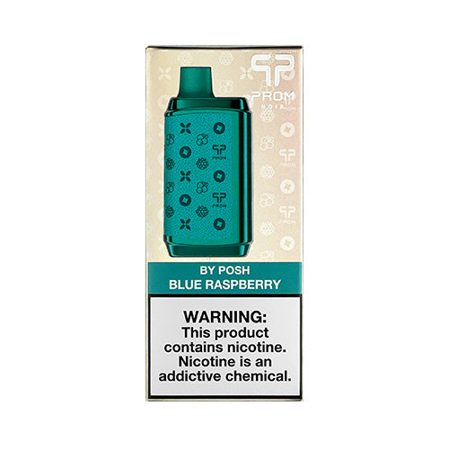 Posh Prom - Blue Raspberry, disposable vape