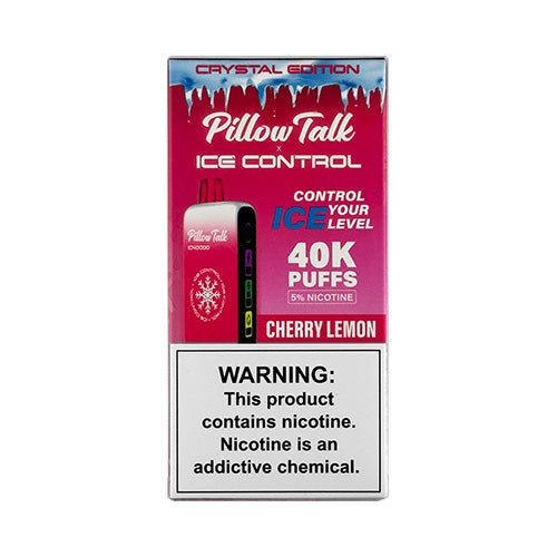 Pillow Talk Ice Control 40K - Cherry Lemon, disposable vape