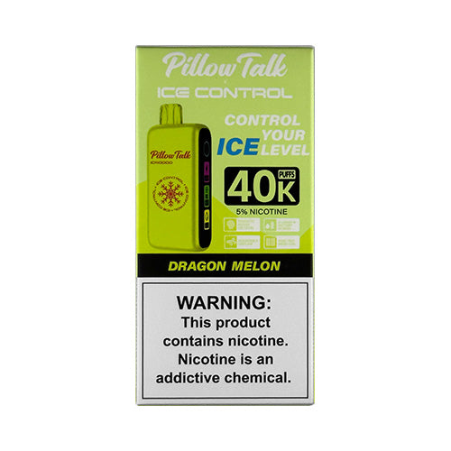 Pillow Talk Ice Control 40K - Dragon Melon, disposable vape
