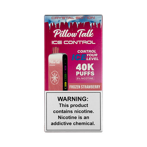 Pillow Talk Ice Control 40K - Frozen Strawberry, disposable vape