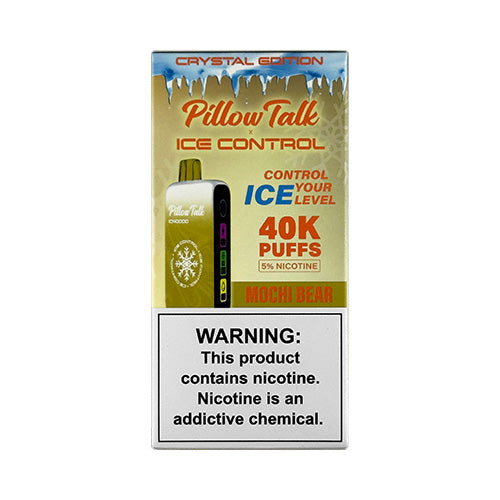 Pillow Talk Ice Control 40K - Mochi Bear, disposable vape