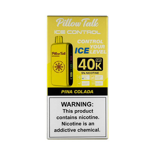 Pillow Talk Ice Control 40K - Pina Colada, disposable vape