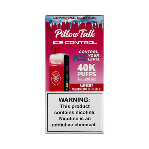 Pillow Talk Ice Control 40K - Raspberry Watermelon Refresher, disposable vape