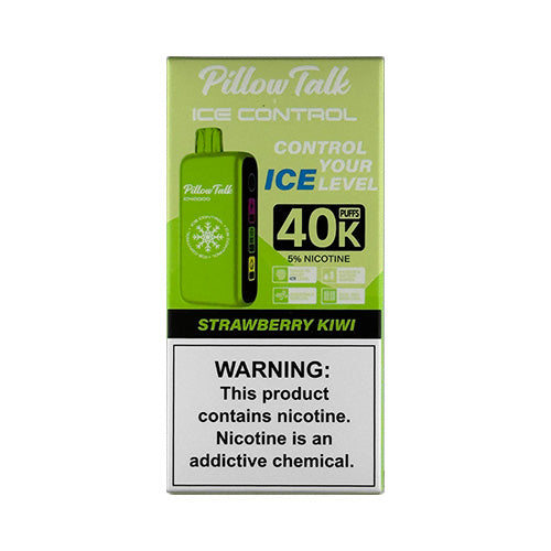 Pillow Talk Ice Control 40K - Strawberry Kiwi, disposable vape