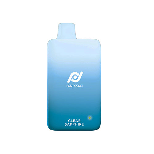 Pod Pocket 7500 - Blue Razz Cotton Clouds Disposable - $13.99 - VPRSTS