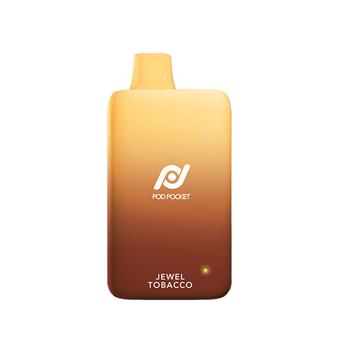 Pod Pocket 7500 - Jewel Tobacco, disposabel vape