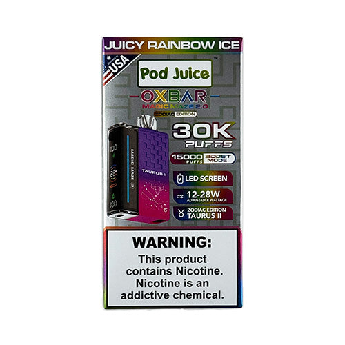 Pod Juice OXBAR - Juicy Rainbow Ice Disposable - $13.99 - VPRSTS Pod Juice OXBAR - Juicy Rainbow Ice Disposable - $13.99 - VPRSTS
