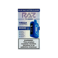 Raz TN9000 - Blue Raz Cotton Cloudz Disposable - $15.99 - VPRSTS Raz TN9000 - Blue Raz Cotton Cloudz Disposable - $15.99 - VPRSTS
