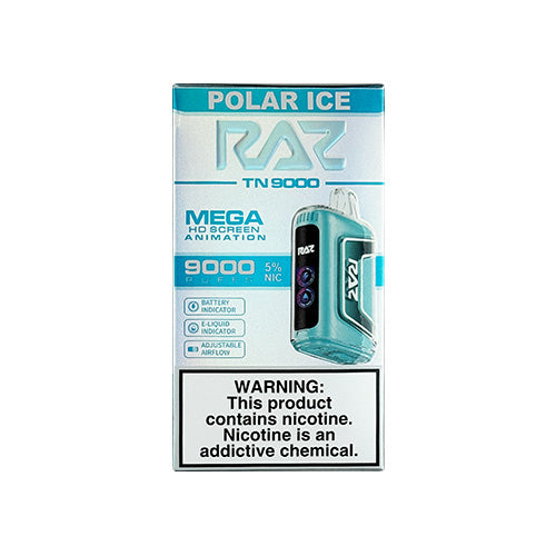 Raz Polar Ice Flavor Gum Raz Polar Ice Flavor TN9000 - Disposable Vape Raz Polar Ice Flavor Vape Raz Polar Ice Flavor Gum Raz Polar Ice Flavor TN9000 - Disposable Vape Raz Polar Ice Flavor Vape