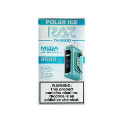 Polar Ice Raz Vape Flavor Raz TN9000 - Polar Ice Disposable - .99 Polar Ice Raz Vape Flavor Raz TN9000 - Polar Ice Disposable - .99