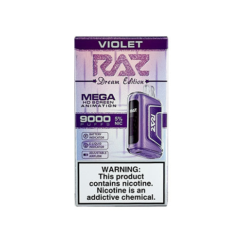 Raz TN9000 - Violet, disposable vape