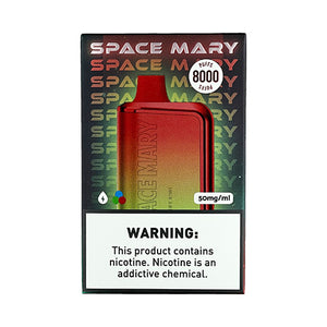 Space Mary SM8000 - Strawberry Kiwi, disposable vape