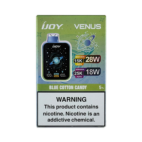 iJoy Venus - Blue Cotton Candy, disposable vape