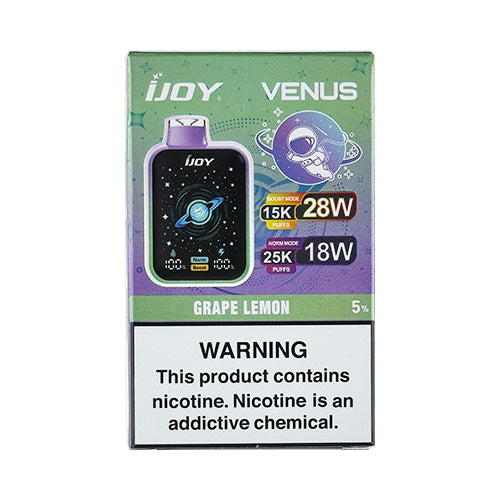 iJoy Venus - Grape Lemon, disposable vape