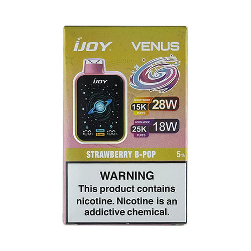iJoy Venus - Strawberry B-Pop, disposable vape