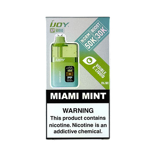 iJoy XP50000 - Miami Mint, disposable vape