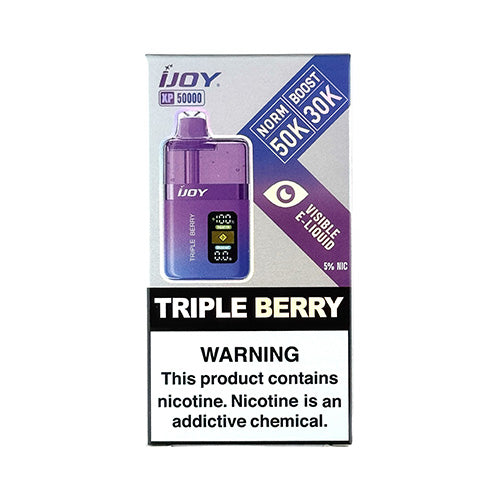 iJoy XP50000 - Triple Berry, disposable vape