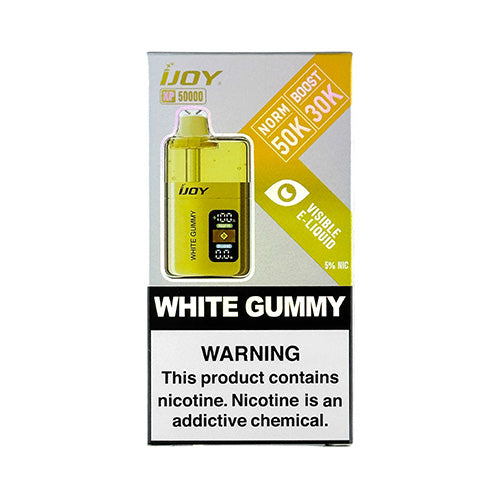 iJoy XP50000 - White Gummy, disposable vape