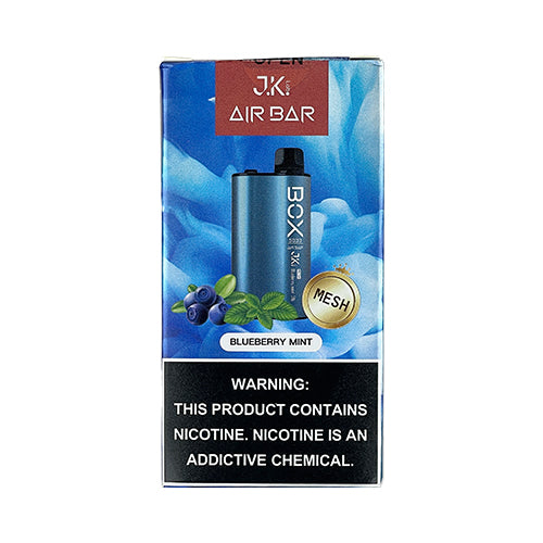 Air Bar Box 5000  - Blueberry Mint, disposable vape