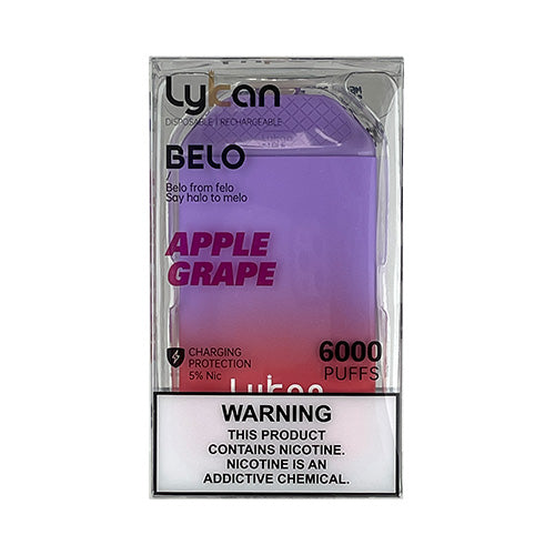 Lykan Belo - Apple Grape, disposable vape