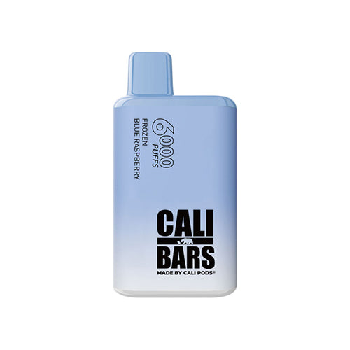 Cali Bar 6000 - Frozen Blue Raspberry, disposable vape