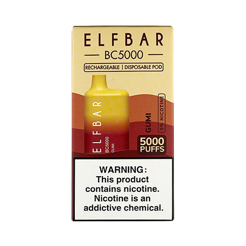 Elfbar BC5000 - Gumi, disposable vape