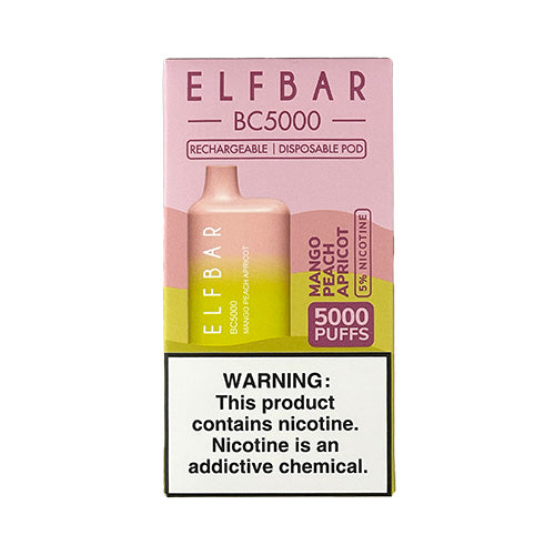 Elfbar BC5000 - Mango Peach Apricot, disposable vape